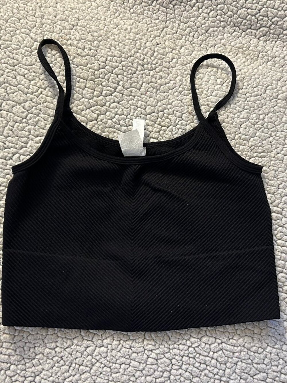 Nikibiki -- black cami bra top, Womens XS
